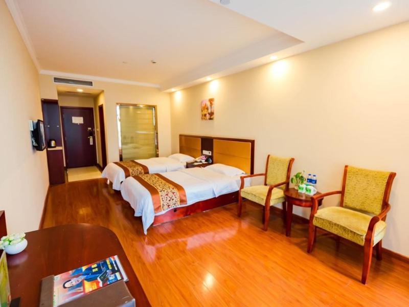 Greentree Inn Shanghai Jiading The South Of F1 Circuit Fangtai Hardware Market Express Hotel Buitenkant foto